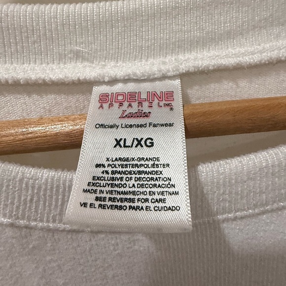 Ohio Bobcats White and Green Sweatshirt - Picture 3 of 4